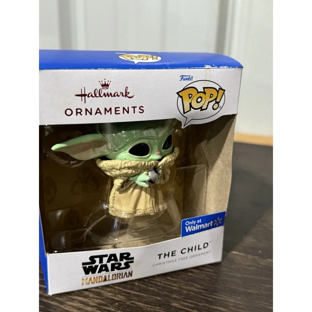 Hallmark 2021‎ Funko Pop Baby Yoda Child Star Wars Walmart Christmas Ornament